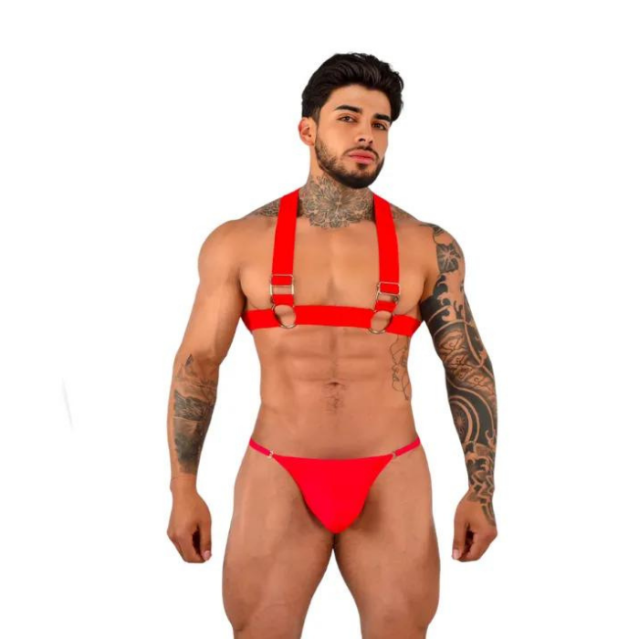 Lenceria Er tica Masculina Arnes Para Hombre Sexy Red Luegopago